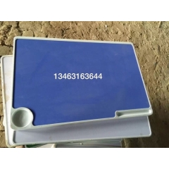 勝芳課桌面板批發 注塑封邊課桌椅面板可控標  帶筆槽帶水杯槽 宏盛家具