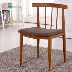 樹杈椅仿實木椅子熱轉印椅仿木紋椅子布藝餐椅皮革餐椅咖啡椅奶茶店椅仿實木餐椅景祥家具
