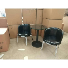 勝芳家具 批發咖啡桌椅組合 咖啡臺 洽談桌椅 皮革家具  景祥家具