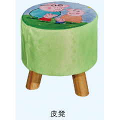 勝芳換鞋凳批發 皮墩 沙發凳 矮凳 坐墩 圓皮墩 兒童卡通凳 客廳家具 臥室家具 廣華家具