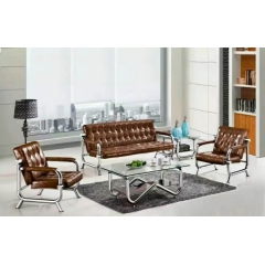 勝芳皮質沙發批發 簡約沙發 皮沙發 皮藝轉角沙發辦公沙發 客廳家具 皮質家具 俊杰家具