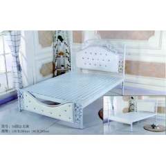 勝芳床鋪批發 折疊床 龍骨床 雙人床 鐵藝床 簡約歐式床 架子床 行軍床 單人床 鑫越家具廠（原付強家具）