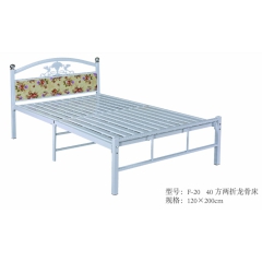 勝芳床鋪批發 折疊床 龍骨床 雙人床 鐵藝雙人床床 午休床 簡約歐式床 架子床 行軍床 單人床 鑫越家具廠（原付強家具）