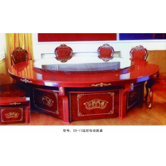 勝芳餐桌椅 轉盤桌 實木旋轉大餐臺 桌面 桌架  實木餐桌椅 實木餐臺椅 中式餐桌椅 實木餐桌椅組合批發 木質家具 餐廳家具中式家具  長松家具