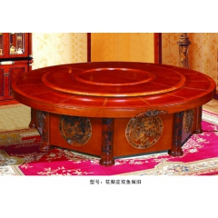 勝芳餐桌椅 轉盤桌 實木旋轉大餐臺 桌面 桌架  實木餐桌椅 實木餐臺椅 中式餐桌椅 實木餐桌椅組合批發 木質家具 餐廳家具中式家具  長松家具