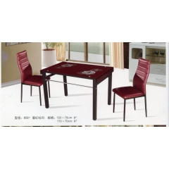 勝芳餐桌 玻璃餐桌 玻璃餐臺 小戶型餐桌 鋼化玻璃餐桌 熱彎玻璃餐桌 時尚簡約 餐廳家具 餐廚家具批發 宏發家具