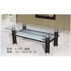 勝芳茶幾 玻璃茶幾 平板玻璃茶幾 鋼化玻璃茶幾 客廳茶幾 客廳家具批發 宏發家具