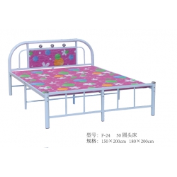 勝芳折疊床 龍骨床 雙人床 鐵藝床 簡(jiǎn)約歐式床 架子床 行軍床 單人床 批發(fā) 鑫越家具廠（原付強(qiáng)家具）折疊床批發(fā)
