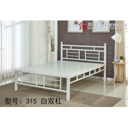 勝芳床鋪批發歐式床 鐵床 鐵藝床 雙人床 折疊雙人床 鐵藝雙人床 雙人板床 金屬床 臥室家具 歐博瑞家具