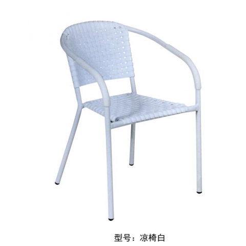 勝芳藤椅批發 戶外藤椅子 室外庭院休閑椅 陽臺圍椅 鐵藝靠背麻將椅 咖啡椅 帶扶手仿燒烤藤編 志成家具