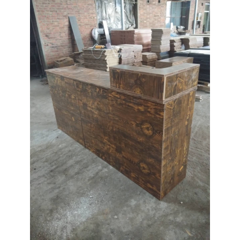 勝芳吧臺批發 備餐柜 收款臺 柜臺 木質吧臺 接待柜臺 收銀柜臺 接待臺 收銀臺  酒店家具 宏祥家具