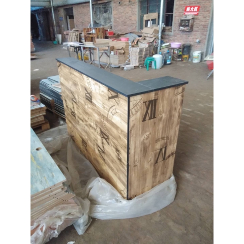 勝芳吧臺批發 備餐柜 收款臺 柜臺 木質吧臺 接待柜臺 收銀柜臺 接待臺 收銀臺  酒店家具 宏祥家具