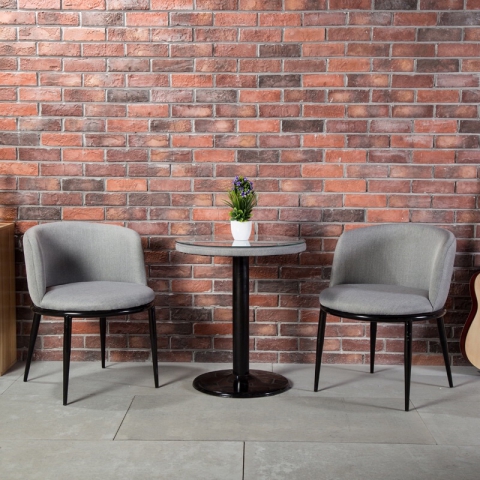 勝芳在線家具批發 北歐餐桌椅 組合三件套 現代簡約 休閑洽談桌 小圓桌 咖啡桌 玻璃小戶型 澳典家具