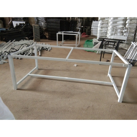 勝芳桌架批發(fā) 鐵藝桌架 不銹鋼桌架 餐廳桌架 餐臺(tái)支架 餐桌腳 書(shū)桌桌架 折疊桌架 餐廳家具 飯店家具 簡(jiǎn)易家具 寶藝家具