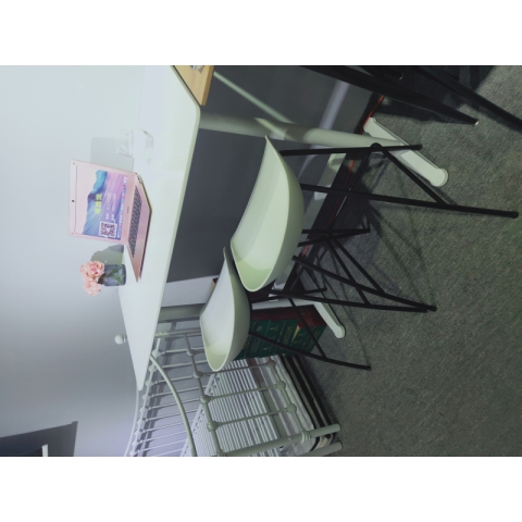 勝芳鋼木桌批發簡約家用電腦桌臥式床頭小桌現代鐵藝休閑桌學習桌寫字桌兒童迪雅佳家具