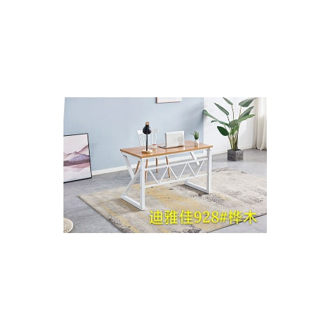 勝芳鋼木桌批發簡約家用電腦桌臥式床頭小桌現代鐵藝休閑桌學習桌寫字桌兒童迪雅佳家具