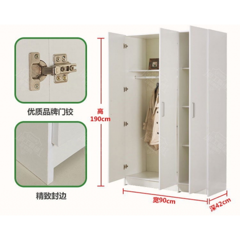 勝芳家具批發 衣柜 木質衣柜 板式衣柜批發 現代簡約衣柜 臥室家具 東升家具