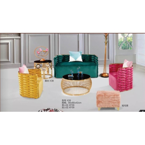 勝芳茶幾批發 不銹鋼茶幾 小茶幾 玻璃茶幾 咖啡桌 咖啡臺 飲品店桌 客廳家具  鑫富成家具