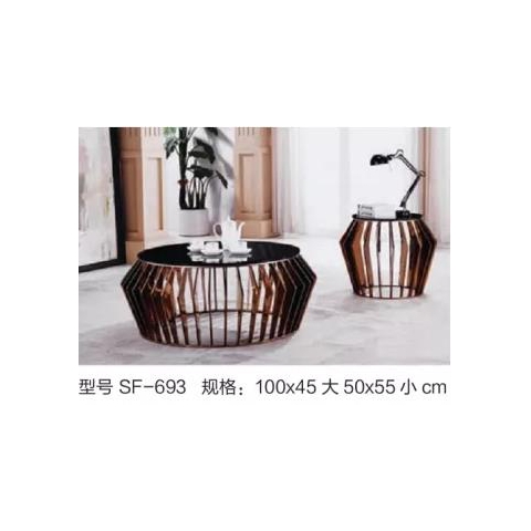 勝芳茶幾批發 不銹鋼茶幾 小茶幾 玻璃茶幾 咖啡桌 咖啡臺 飲品店桌 客廳家具  鑫富成家具