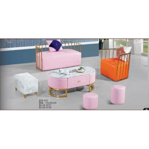 勝芳茶幾批發 不銹鋼茶幾 小茶幾 玻璃茶幾 咖啡桌 咖啡臺 飲品店桌 客廳家具  鑫富成家具