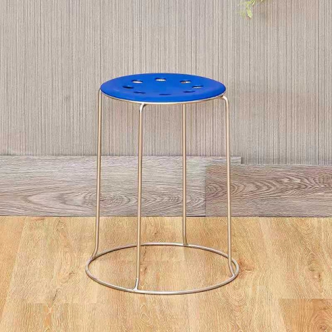 勝芳鐵腿凳子批發 三腿凳子 鐵質凳子 鋼筋凳 套凳 圓凳 簡易家具 寰宇家具