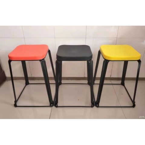 勝芳鐵腿凳子批發 三腿凳子 鐵質凳子 鋼筋凳 套凳 圓凳 簡易家具 寰宇家具