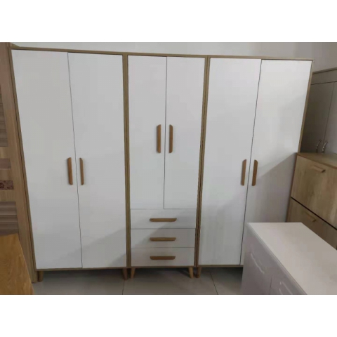 勝芳家具批發 衣柜 木質衣柜 兩開門衣柜 板式衣柜批發 兩開門衣柜 現代簡約衣柜 臥室家具  璐陽家具