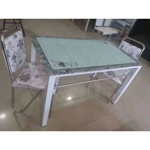 勝芳餐桌 玻璃餐桌 玻璃餐臺 小戶型餐桌 鋼化玻璃餐桌 熱彎玻璃餐桌 時尚簡約 餐廳家具 餐廚家具批發 森之博家具