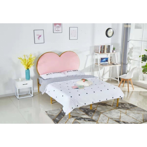 勝芳床鋪批發歐式床 鐵床 鐵藝床 雙人床 雙人床 折疊雙人床 鐵藝雙人床 雙人板床 金屬床 臥室家具 歐博瑞家具