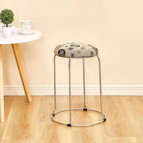 勝芳鐵腿凳子批發 三腿凳子 鐵質凳子 鋼筋凳 套凳 圓凳 簡易家具 寰宇家具