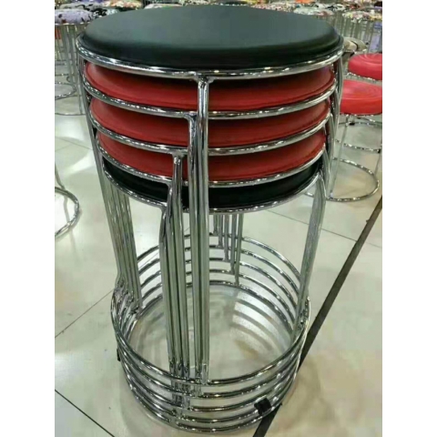 勝芳鐵腿凳子批發 三腿凳子 鐵質凳子 鋼筋凳 套凳 圓凳 簡易家具 寰宇家具