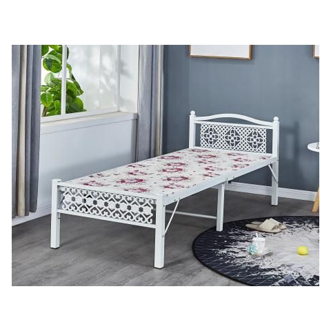 勝芳折疊床 龍骨床 雙人床 鐵藝床 簡約歐式床 架子床 行軍床 單人床 批發 付強家具折疊床批發