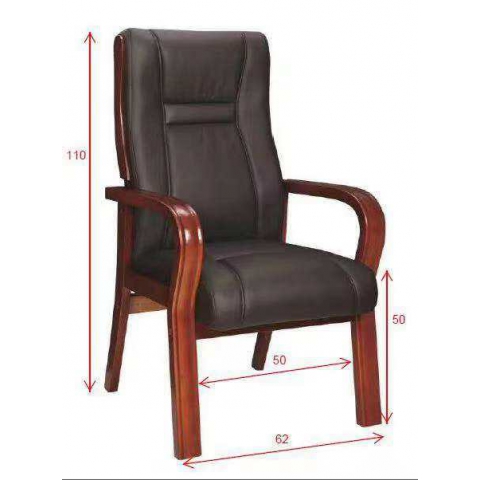 橡木勝芳辦公椅批發 會議室椅子 會議椅 四腿辦公椅 實木辦公椅 帶扶手靠背椅辦公椅 辦公家具 廣信辦公家具