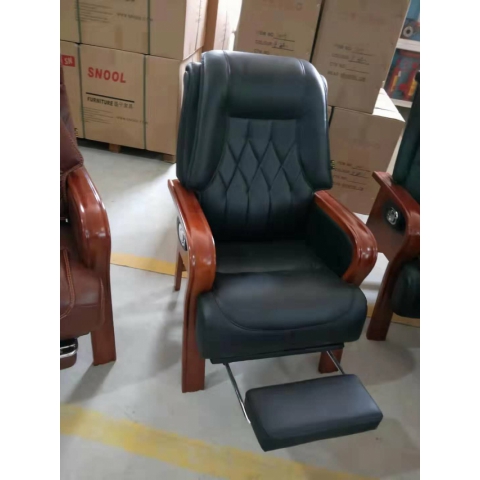 橡木勝芳辦公椅批發 會議室椅子 會議椅 四腿辦公椅 實木辦公椅 帶扶手靠背椅辦公椅 辦公家具 廣信辦公家具