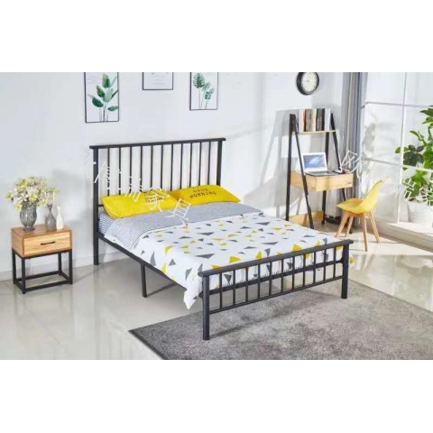 勝芳床鋪批發歐式床 鐵床 鐵藝床 雙人床 雙人床 折疊雙人床 鐵藝雙人床 雙人板床 金屬床 臥室家具 歐博瑞家具