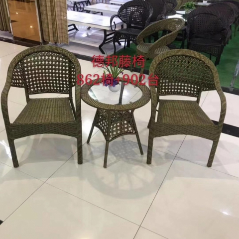 勝芳批發藤椅 藤椅茶幾組合 藤編椅子 陽臺桌椅 庭院桌椅 休閑桌椅 咖啡臺桌椅 室內家具 休閑家具 藤制家具 戶外家具 百思德家具