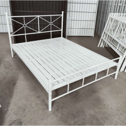 勝芳鐵床批發 歐式鐵藝床 復古旅館鐵架床 雙人床 酒店公寓床 臥室鐵架床 公主床 金屬床 迪雅佳家具