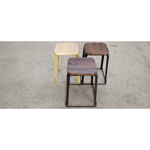 勝芳鐵腿凳子批發 三腿凳子 鐵質凳子 鋼筋凳 套凳 圓凳 簡易家具 寰宇家具