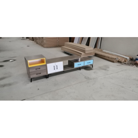 勝芳茶幾電視柜批發 板式茶幾電視柜 時尚茶幾組合 歐式 簡約 客廳家具 歐式家具 北歐 田豐家具