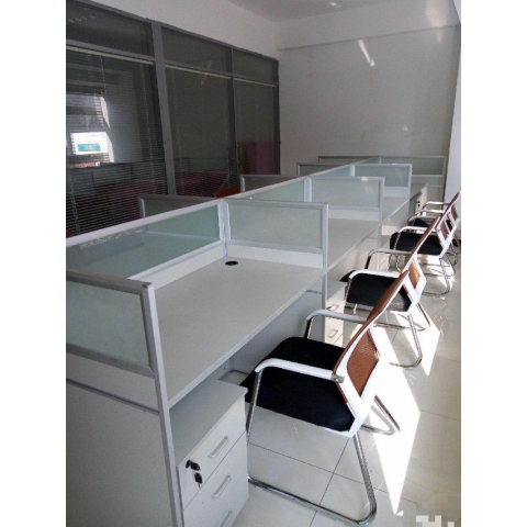 勝芳批發辦公桌 辦公電腦桌 職員桌 辦公桌隔斷 辦公桌擋板 員工桌 寫字臺 帶抽屜辦公桌 辦公電腦桌 辦公家具 信達家具