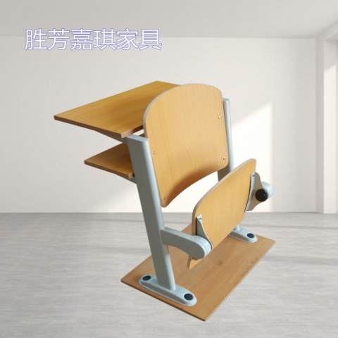 【嘉琪家具】廠家直供自重回彈階梯教室排椅 階梯教室聯排椅 階梯教室課桌椅   聯排椅
