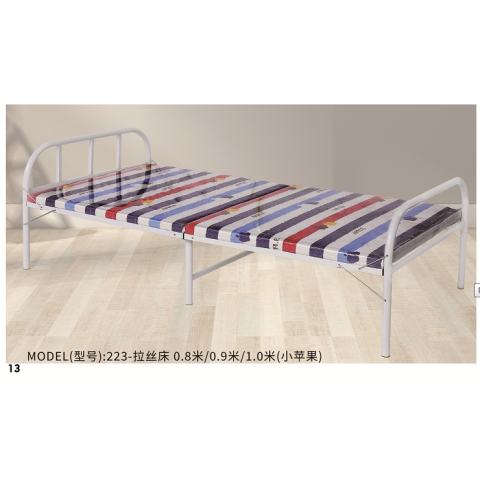 勝芳床鋪批發 折疊床 單人床 鐵藝折疊床 雙人床 四折床 午休床 折疊椅 行軍床 簡易床 鐵質板床 板床批發 恒泰家具