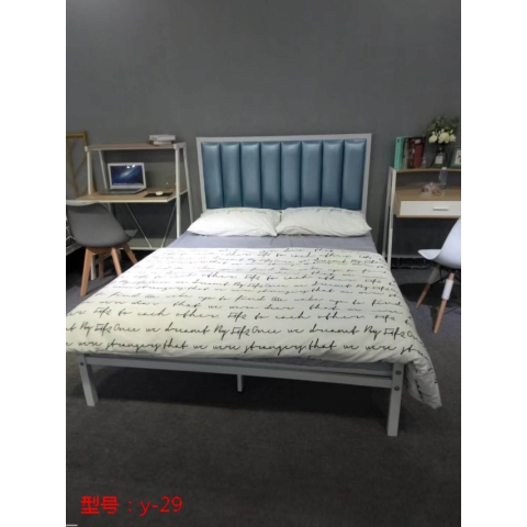 鐵床雙人床 勝芳床鋪批發 鐵藝臥室雙1人床