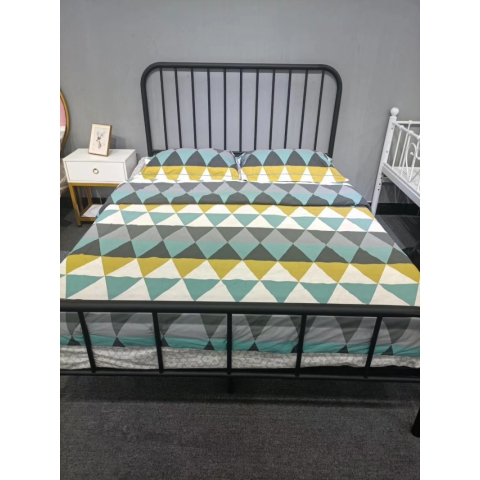 勝芳床鋪批發歐式床 鐵床 鐵藝床 雙人床 雙人床 折疊雙人床 鐵藝雙人床 雙人板床 金屬床 臥室家具 歐博瑞家具