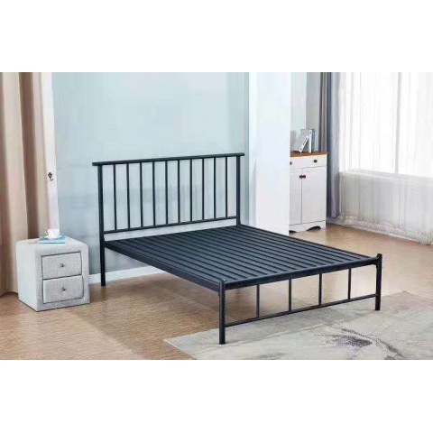 歐式現代簡約鐵藝床