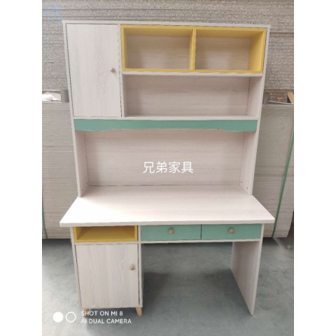 勝芳電腦桌批發 電腦臺 寫字臺 帶抽屜電腦桌 家用臺式 木質電腦桌 書房家具 臥室家具 兄弟家具