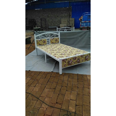 勝芳折疊床 龍骨床 雙人床 鐵藝床 簡約歐式床 架子床 行軍床 單人床 批發 付強家具折疊床批發