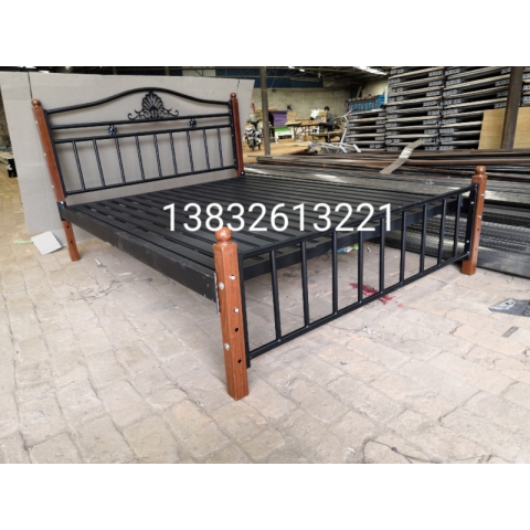 勝芳折疊床 龍骨床 雙人床 鐵藝床 簡約歐式床 架子床 行軍床 單人床 批發 付強家具折疊床批發