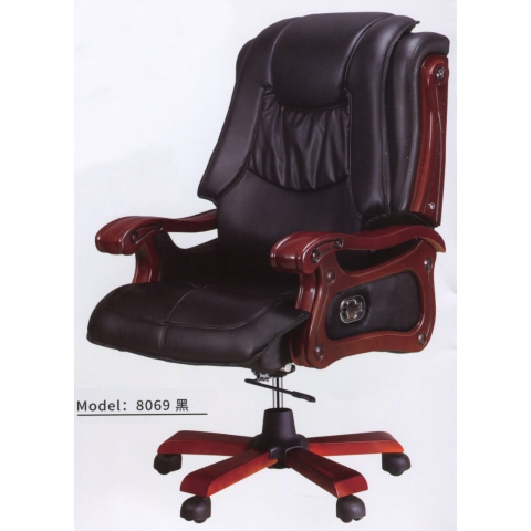 勝芳辦公椅批發  皮藝 老板椅旋轉 電腦椅 大班椅 總裁椅 經理椅子 實木腳 辦公椅 帶輪櫈子 永錦家具