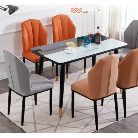 勝芳餐桌 玻璃餐桌 玻璃餐臺 小戶型餐桌 鋼化玻璃餐桌 熱彎玻璃餐桌 時尚簡約 餐廳家具 餐廚家具批發 森之博家具